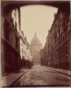 Ulica Valette autorstwa Eugène Atget
