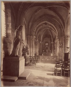 Saint-Julien-le-Pauvre autorstwa Eugène Atget