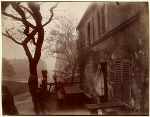 Gospoda Lapin Agile, rue des Saules autorstwa Eugène Atget