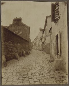 Vauvet, Stara ulica autorstwa Eugène Atget