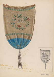 Torba, ok. 1937 (akwarela na tekturze) autorstwa Eugene Bartz