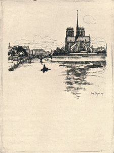 Apsyda Notre Dame, 1915