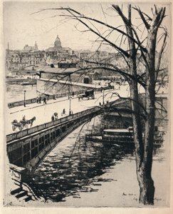 Kostnica, 1915 autorstwa Eugene Bejot