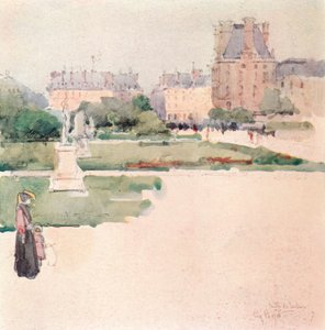 Ogrody Tuileries, 1915