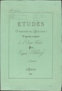 Studia narysowane i ryte z życia autorstwa Eugene Bléry