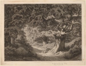 Le Charlemagne (Las Fontannbleau) autorstwa Eugene Bléry