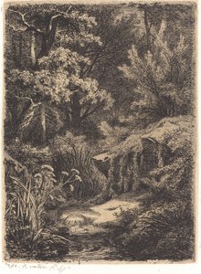 Le petit ruisseau Mały strumyk, opublikowany w 1849 r. autorstwa Eugene Bléry