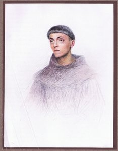 Młody zakonnik, 1919 autorstwa Eugene Burnand