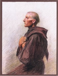 Brat Burnard z Quintavelle, 1919 autorstwa Eugene Burnand