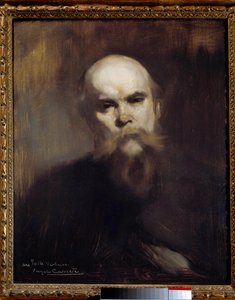 Portret francuskiego poety Paula Verlaine