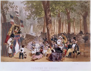 Teatr Guignol na Polach Elizejskich, 1856