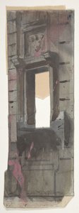 Projekt scenografii w Operze, Paryż, 1828-90. autorstwa Eugene Ciceri