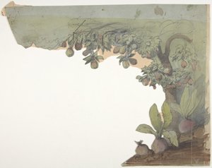 Projekt scenografii w Operze, Paryż, 1830-90. autorstwa Eugene Ciceri