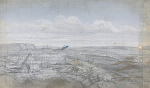 Projekt scenografii w Operze, Paryż, 1830-90. autorstwa Eugene Ciceri