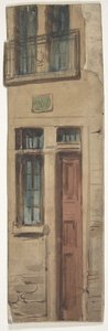 Projekt scenografii w Operze, Paryż, 1830-90. autorstwa Eugene Ciceri