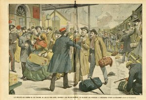 Ilustracja Eugene Damblansa (1865-1945) w Le Pelerin autorstwa Eugene Damblans