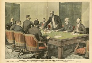 Ilustracja Eugene Damblansa (1865-1945) w Le Pelerin autorstwa Eugene Damblans