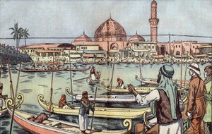 Mada Ashar, ilustracja Damblansa z francuskiej gazety „Le Pelerin” z 29 stycznia autorstwa Eugene Damblans