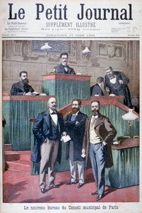 Nowa rada miejska Paryża, 1900 autorstwa Eugene Damblans