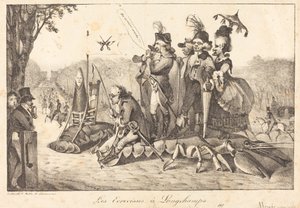 Raki w Longchamps, 1822. Twórcy: Eugene Delacroix, Charles Etienne Pierre Motte. autorstwa Eugene Delacroix, Charles Etienne Pierre Motte