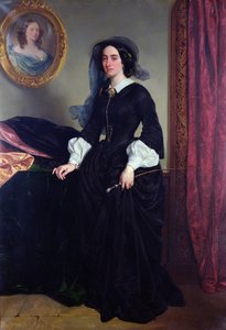 Portret Marii Deveria, 1856