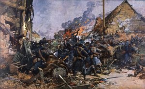 Walki w Arras autorstwa Eugene Galien-Laloue