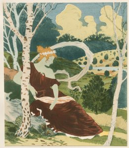 W lesie autorstwa Eugene Grasset