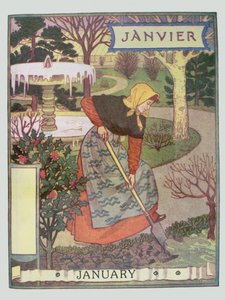 Styczeń autorstwa Eugene Grasset