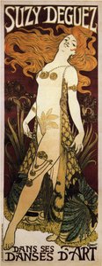 Suzy Deguez, 1905 autorstwa Eugene Grasset