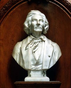 Popiersie portretowe architekta i inżyniera Marca Seguina (1786-1875) autorstwa Eugene Guillaume