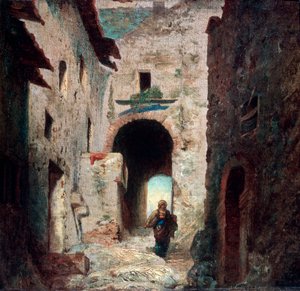 Brama Mauretańska, 1835 r. autorstwa Eugene Isabey