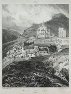 Malownicze i romantyczne podróże po antycznej Francji, Owernia..., 1831. autorstwa Eugene Isabey