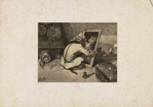 Małpa w lustrze