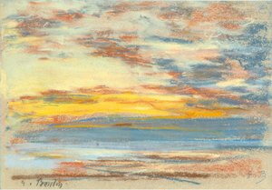 Linia brzegowa i niebo, ok. godz. 1890.