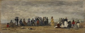 Trouville autorstwa Eugene Louis Boudin