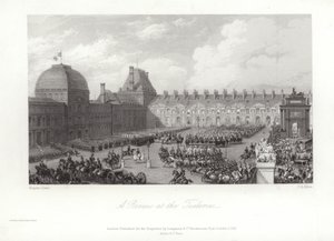 Przegląd w Tuileries autorstwa Eugene Louis Lami