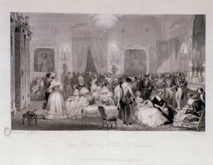 Wieczór towarzyski z księciem Orleanu (Ferdinand-Philippe lub Ferdinand Philippe d