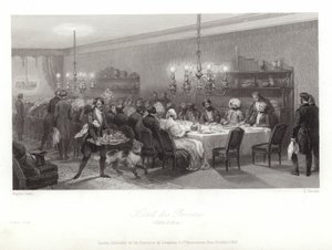 Hotel des Princes autorstwa Eugene Louis Lami