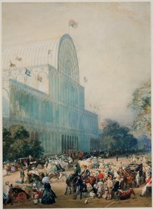 Inauguracja Kryształowego Pałacu, 1851 autorstwa Eugene Louis Lami