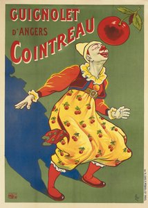 Plakat reklamowy Cointreau Guignoleta, ok. 1900 (litografia kolorowa)
