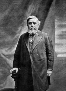 Armand Fallieres (1841-1932) przewodniczący francuskiego senatu w latach 1899-1906, a następnie prezydent republiki francuskiej w latach 1906-1913. autorstwa Eugene Pirou