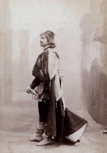 Francuski komik Dauvillier, ok. 1900 r., zdjęcie Eugene Pirou autorstwa Eugene Pirou