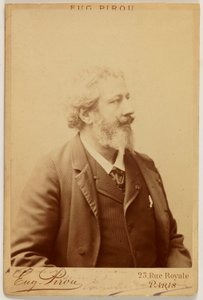 Portret Carolusa Durana (1837-1917), malarza autorstwa Eugene Pirou