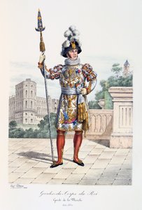 Ochroniarze króla, Straż Kanału, 1814-30