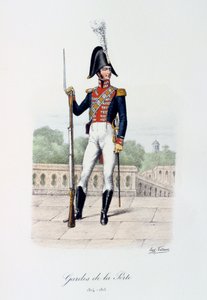 Straż Bramy, 1814-15 autorstwa Eugene Titeux