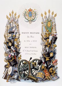 Główna strona tytułowa, 1814-1830 autorstwa Eugene Titeux