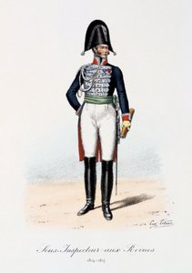 Podinspektor przeglądów, 1814-17 autorstwa Eugene Titeux