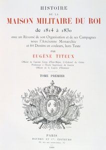 Strona tytułowa, 1814-1830 autorstwa Eugene Titeux