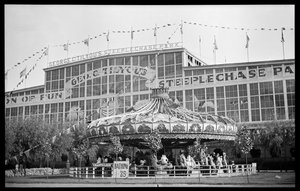 Widok na Coney Island, 1903 (negatyw azotanów) autorstwa Eugene Wemlinger