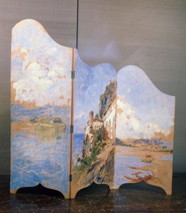 Trzy widoki jeziora Maggiore: Isola Bella, Santa Caterina del Sasso, Isola dei Pescatori